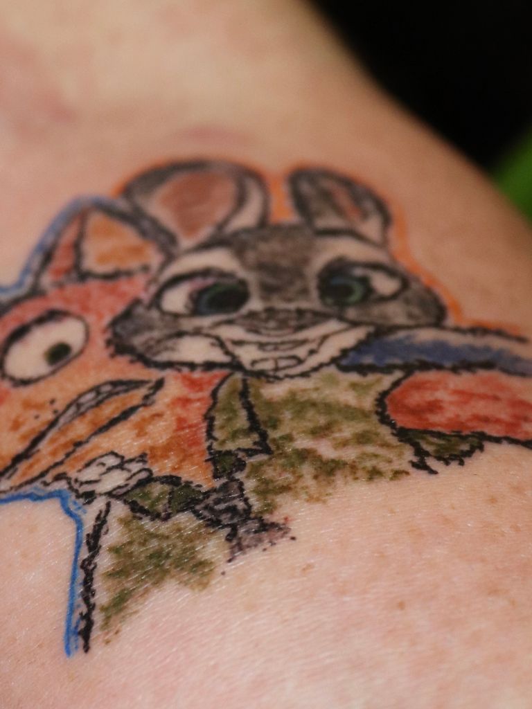 Watercolor dövme - Bursa Watercolor tattoo