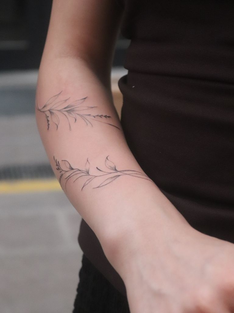 Fine Line dövme - Bursa Fine Line tattoo