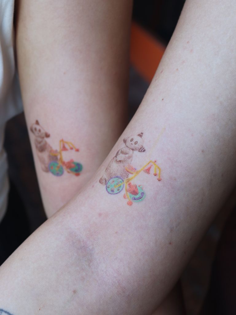 Watercolor - Büşra & Sude | Bursa Dövme